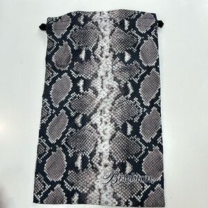 Brighton- snake print shoe bag